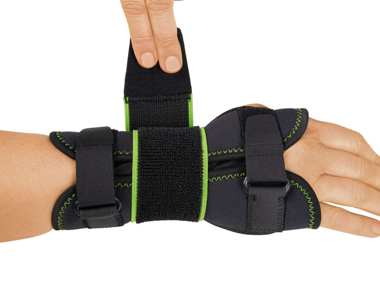 TSM Sportbandage Handgelenk Aktiv Plus – One Size, Schwarz, 13 Cm Breite, Neopren, Made In Germany