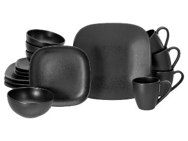 CREATABLE Kombiservice »Magic Black Sqaure«, 16-teilig