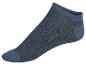 Dunkelblaue Kurzsocken, unifarben.