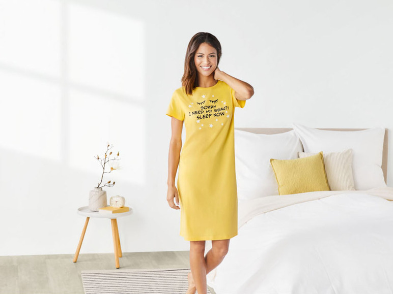 Gehe zu Vollbildansicht: esmara® Damen Bigshirt aus reiner Baumwolle - Bild 3