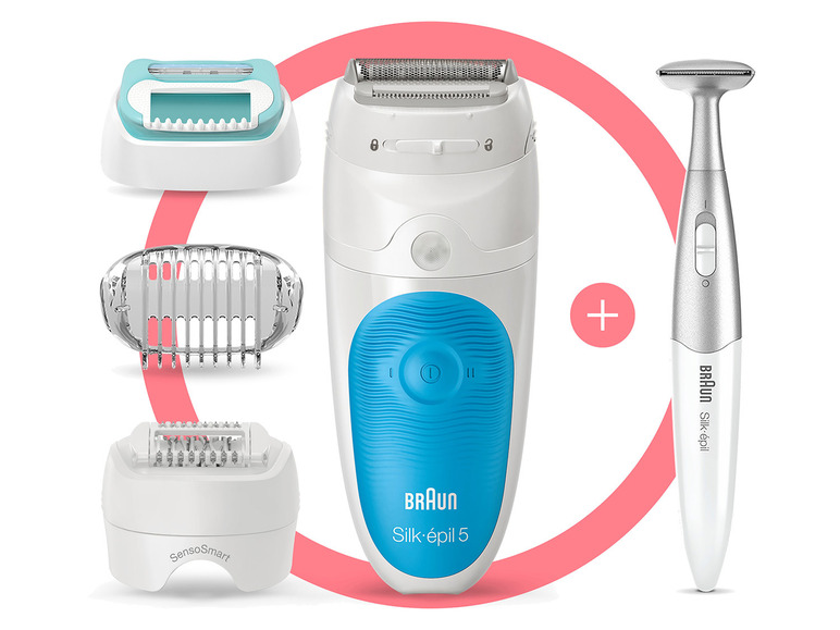 Braun Silk-épil 5 Epilierer, Rasierer und Trimmer