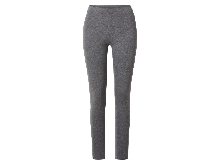 Graue Damen-Leggings