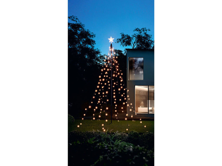 Gehe zu Vollbildansicht: LIVARNO home LED-Lichterbaum, 200 LEDs, warmweiß - Bild 2