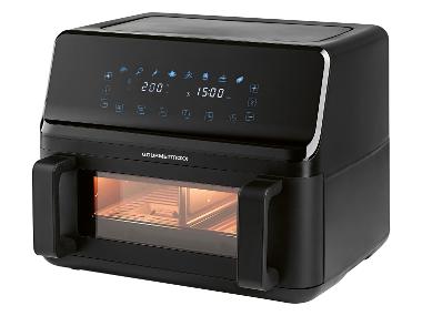 GOURMETmaxx Variokammer-Heißluftfritteuse 15443, 9l 2700W digital