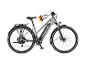Graues E-Bike mit Gepäckträger, entworfen in Germanland
