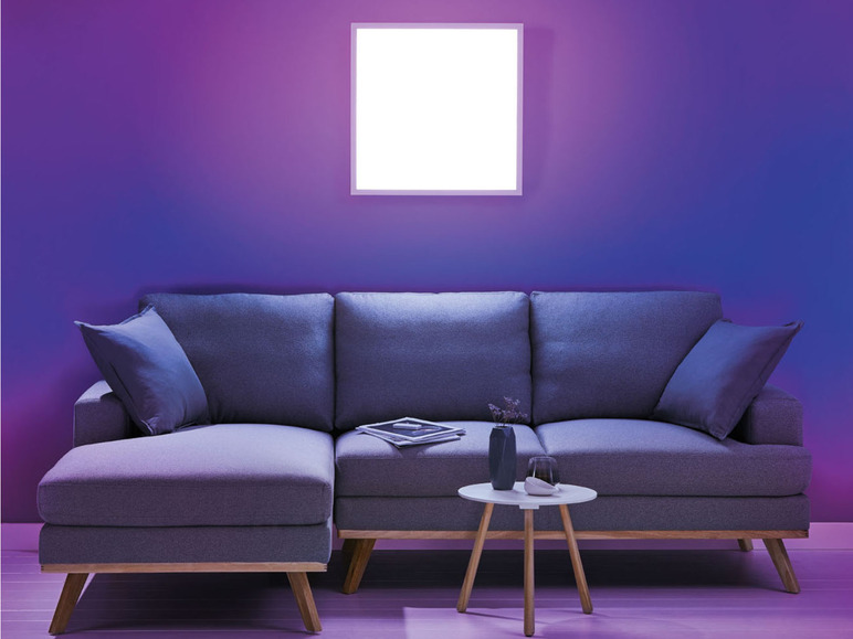 Gehe zu Vollbildansicht: LIVARNO home LED-Deckenleuchte »Zigbee Smart Home«, 16 Millionen Farben, 38 W - Bild 3