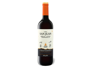 Felix Solis Viña San Juan Merlot Syrah Tempranillo La Mancha DO trocken vegan, Rotwein 2024