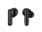 Schwarze kabellose In-Ear-Kopfhörer.