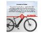 TELEFUNKEN E-Bike Mountainbike mit 29-Zoll-Laufrädern und robusten Reifen für Geländesicherheit.