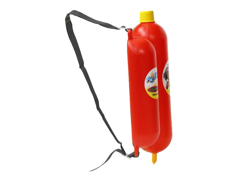 Mc Fizz Wasserspritze, mit Tankrucksack
