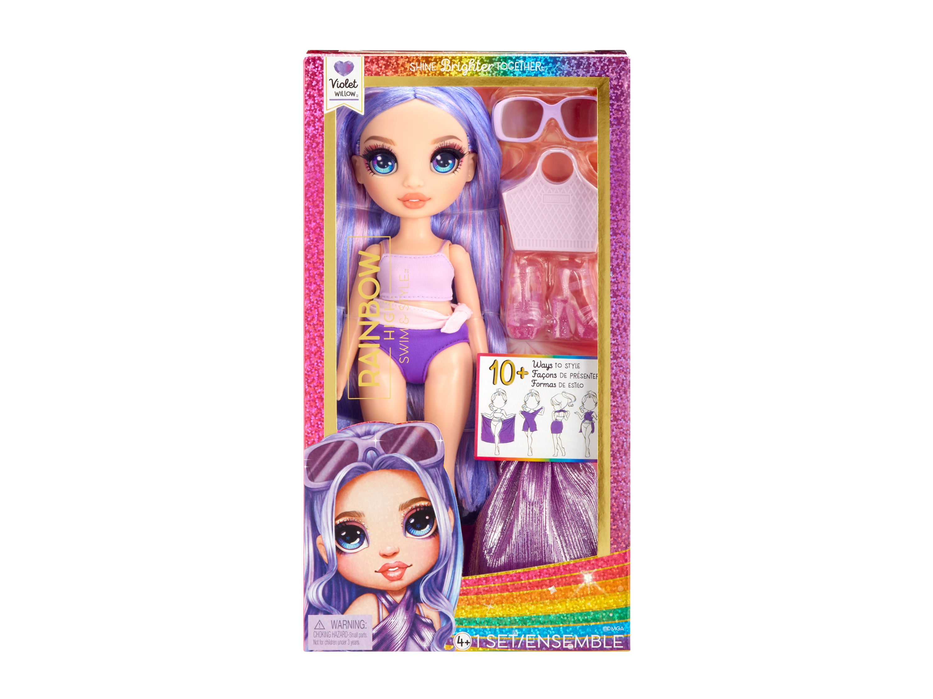 RAINBOW HIGH Swim and Style (Purple)
