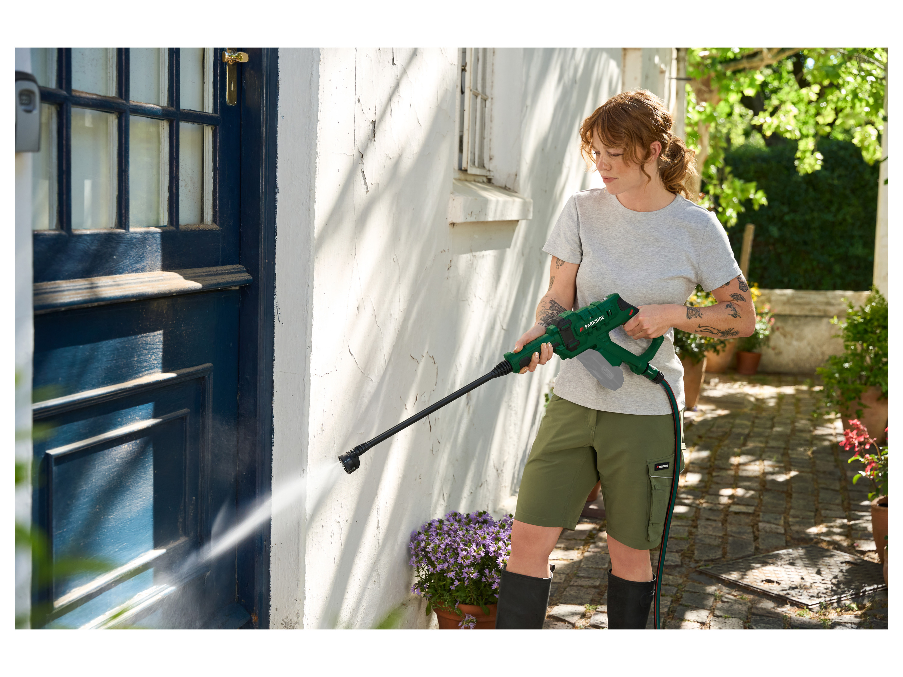 Thumbnail - PARKSIDE® 20 V Akku–Druckreiniger »PDRA 20–Li D4«