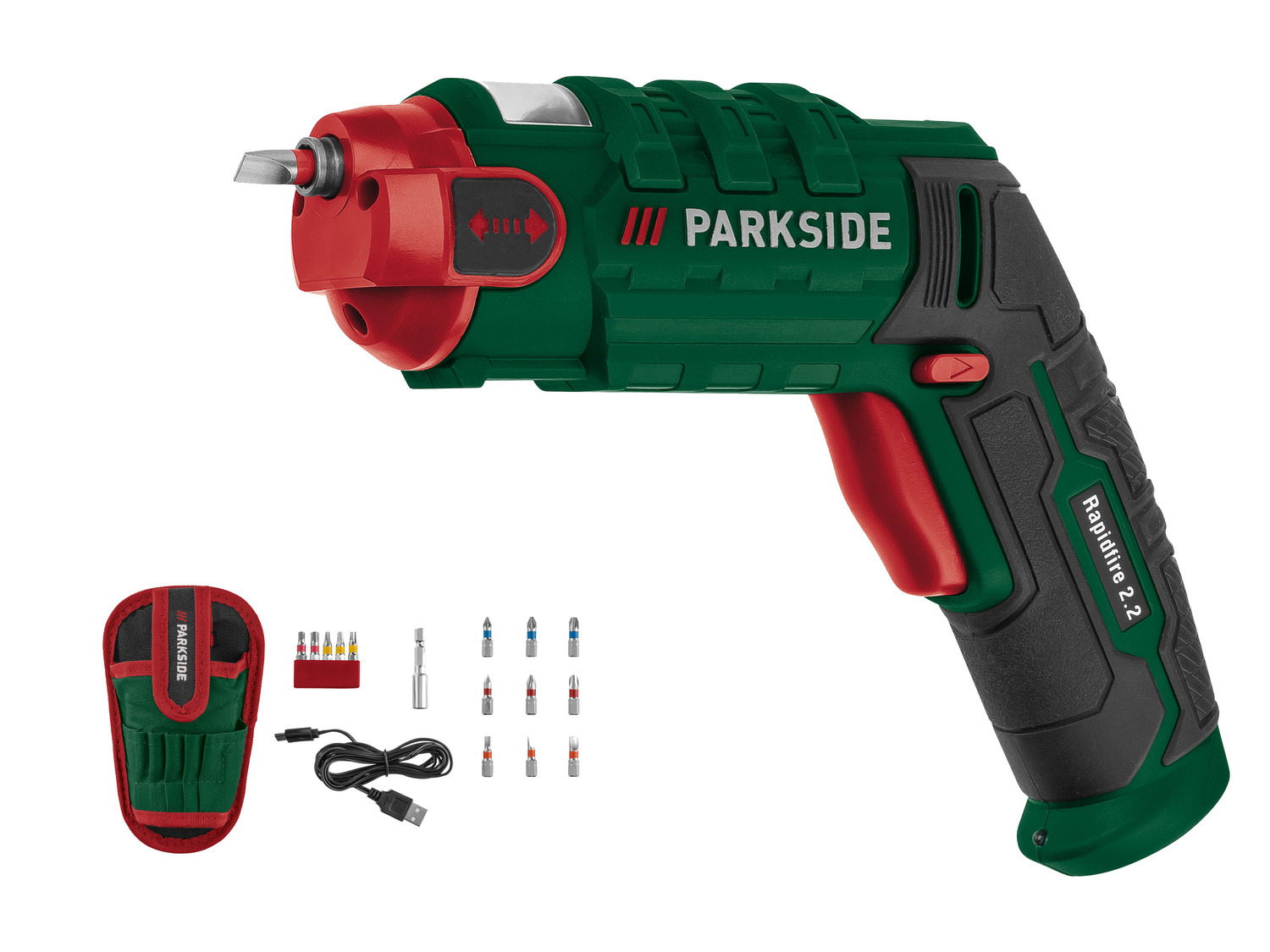 PARKSIDE® 4 V Akku-Wechselbitschrauber »Rapidfire