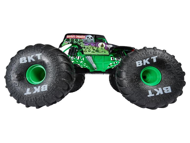 Grave Digger Monstertruck mit BKT-Reifen, grün und schwarz