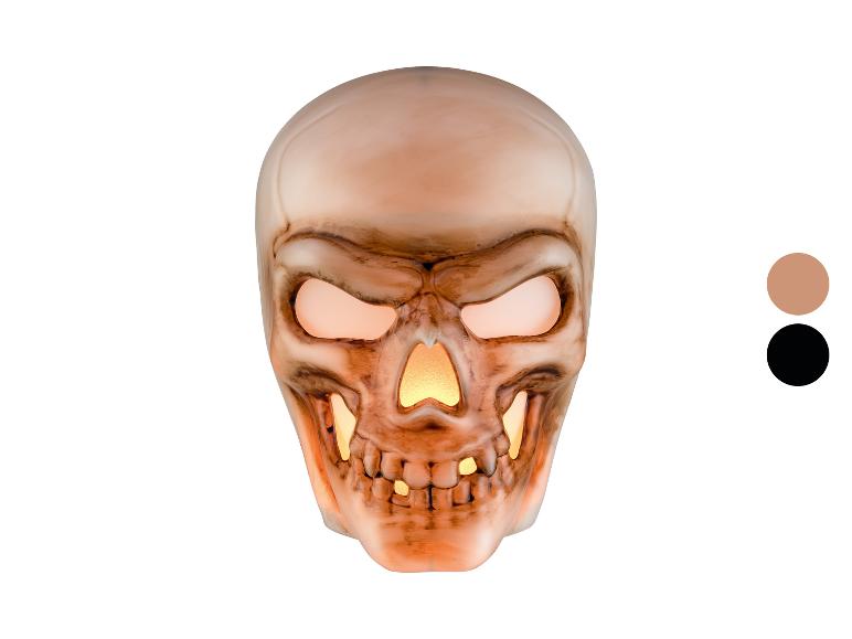 Leuchtende Totenkopf Halloween-Dekoration