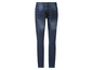 Eine blaue Skinny Jeans.
