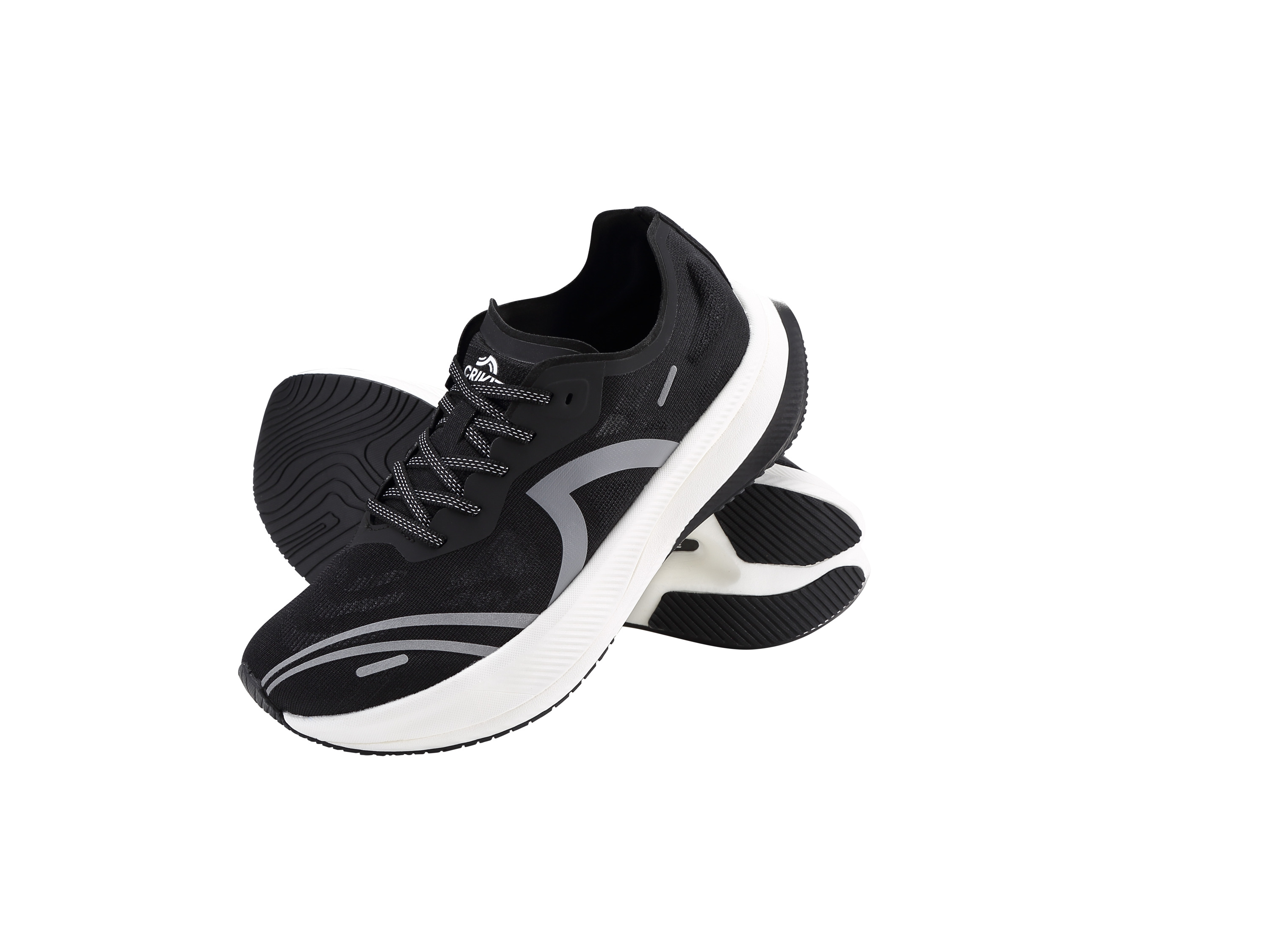 CRIVIT Herren Laufschuh »CarbonLite 1.0« (Schwarz, 43) – Bild 3 von 4