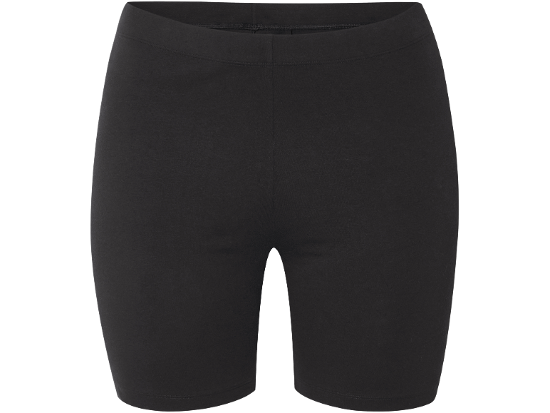Schwarze Damen-Radlerhose.