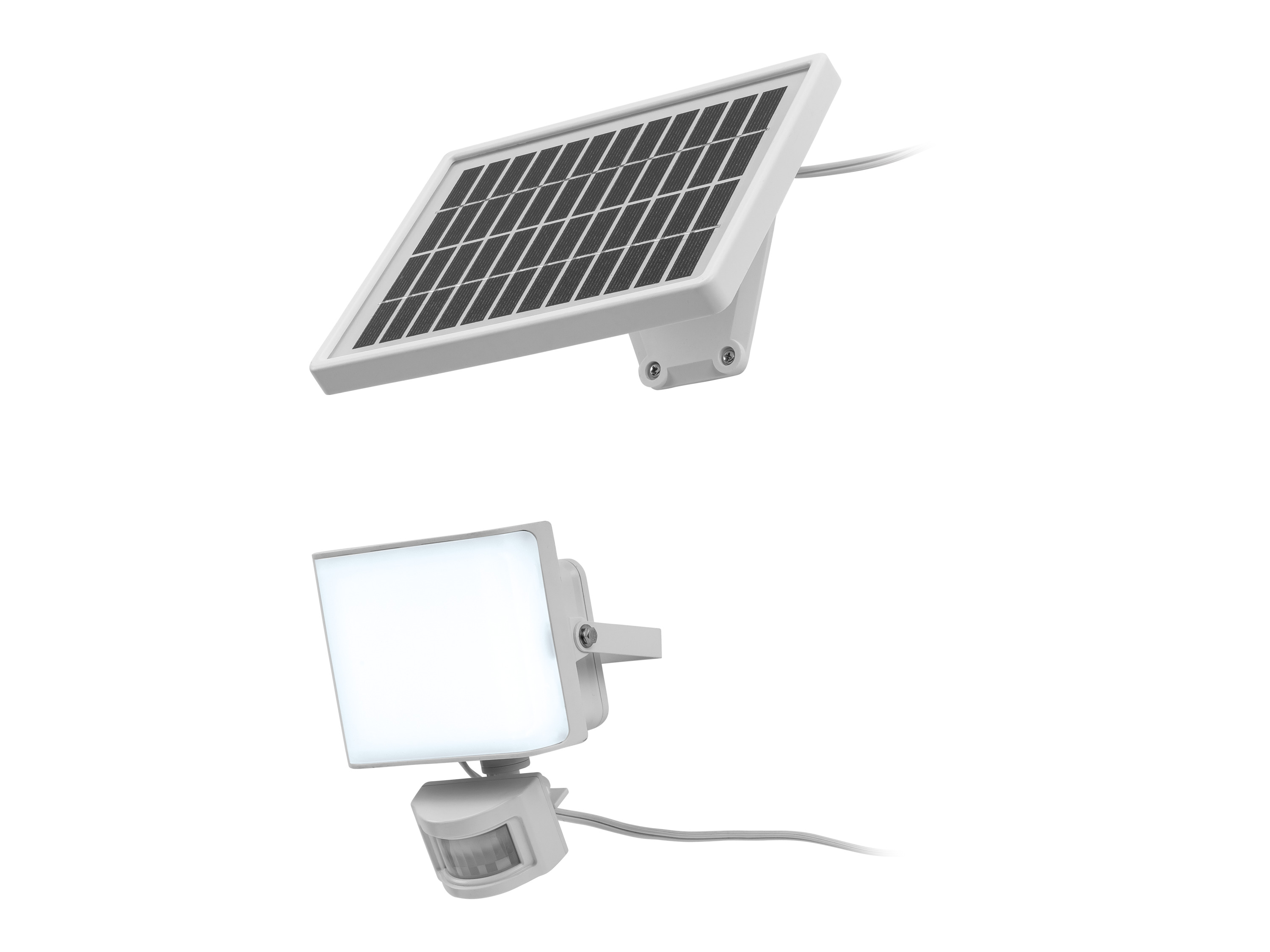 LIVARNO® LED-Solarstrahler mit Bewegungsmelder (Weiß) – Bild 3 von 4