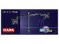Doppelter Monitorarm für Gaming, unterstützt bis zu zwei 32-Zoll-Monitore mit Kabelmanagement.