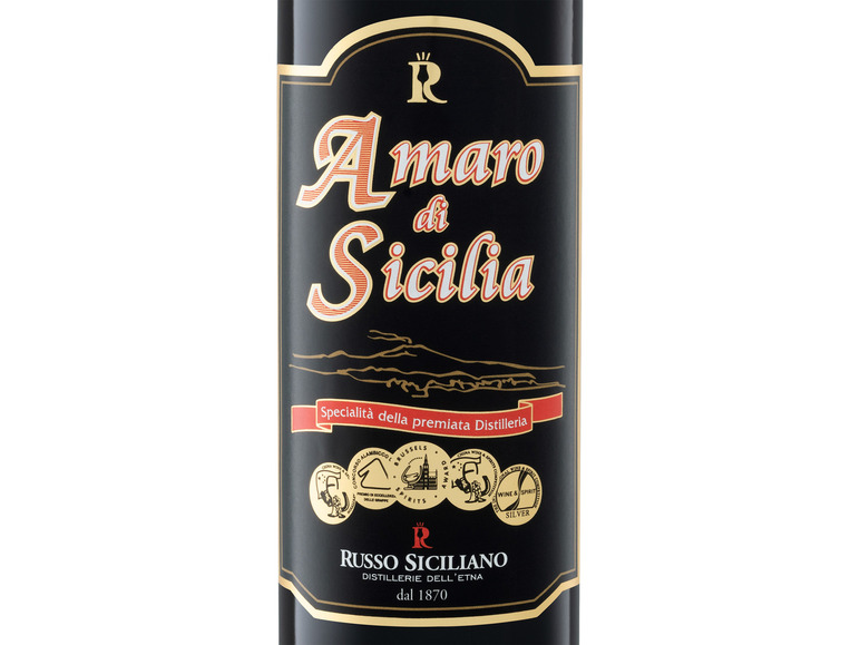 32% di Amaro Sicilia Vol Russo Siciliano