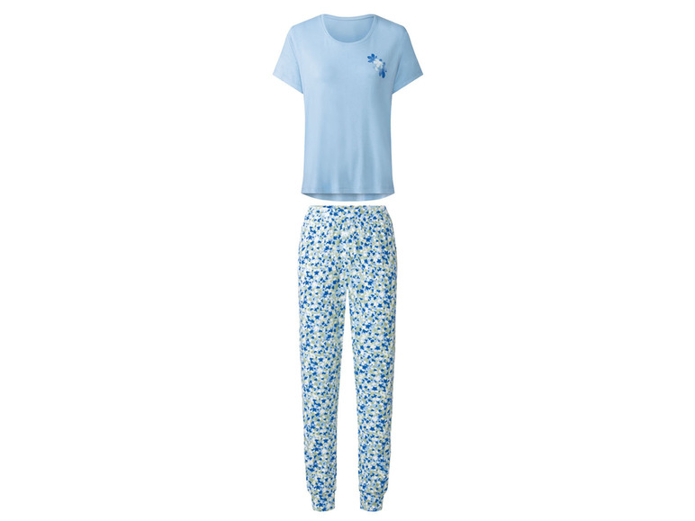Gehe zu Vollbildansicht: esmara® Damen Pyjama mit modischem Print - Bild 1
