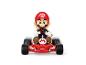 CARRERA Mario Kart™ Spielzeug-Kart mit Mario-Spielfigur auf weißem Hintergrund.