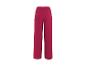 Fuchsiafarbene Damenhose mit weitem Bein