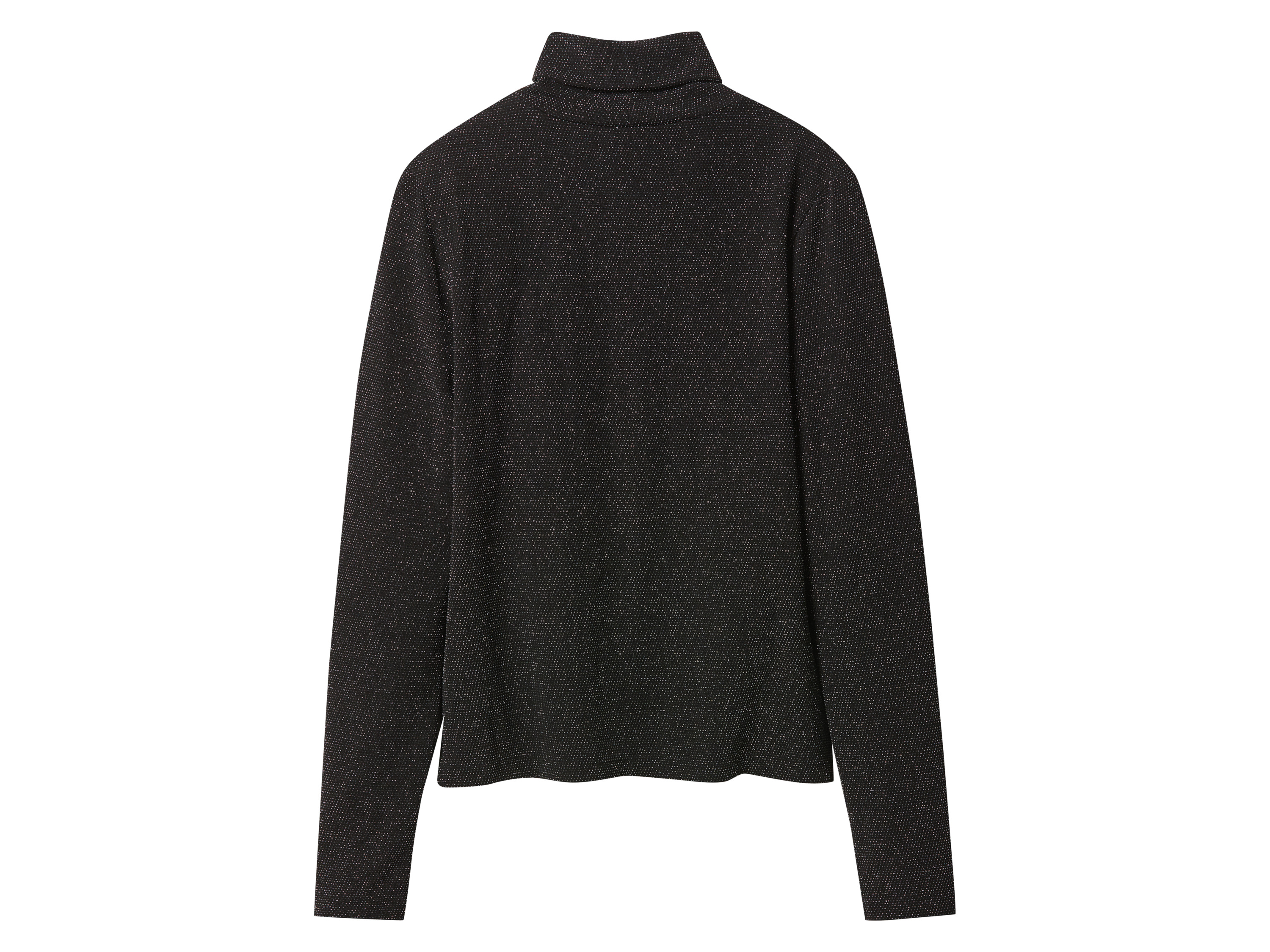 Thumbnail - esmara® Damen Langarmshirt (Schwarz/silber, L(44/46))