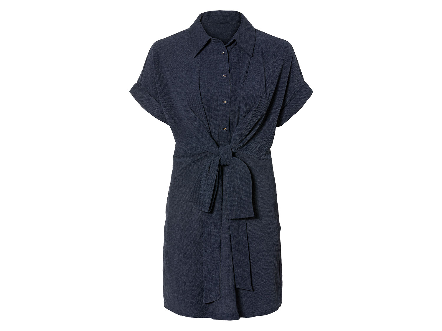 esmara® Damen Kleid kurz (Marine, L (44/46)) | 04335747068362