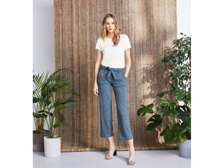 Gehe zu Vollbildansicht: esmara® Damen Jeans in 7/8 Länge, mit normaler Leibhöhe - Bild 7
