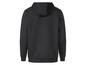 Schwarzes Kapuzenpullover-Sweatshirt