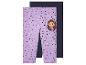 Zwei Leggings für Mädchen: eine mit Punkten und Gabby, eine dunkelblaue.