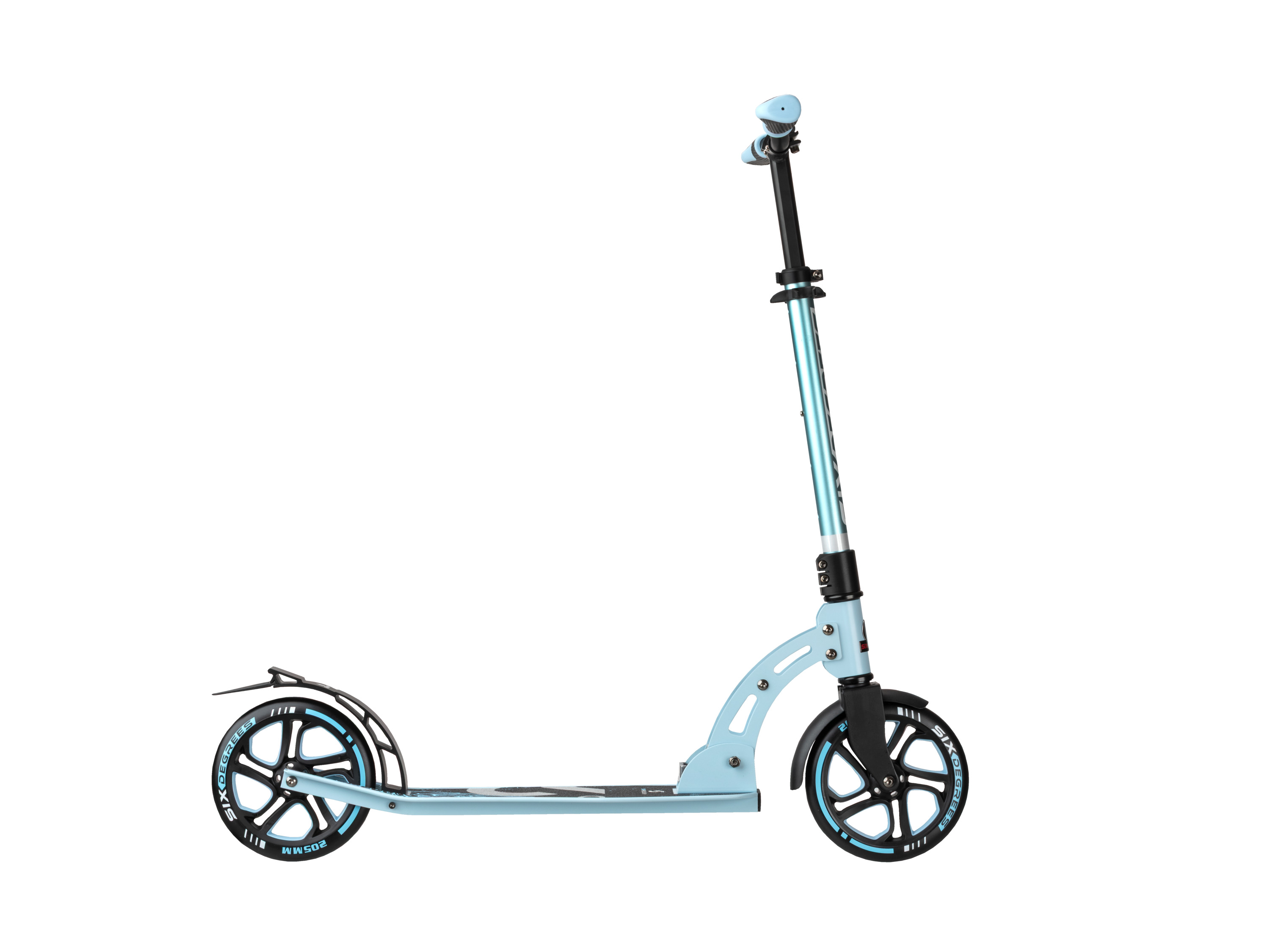 SIX DEGREES Scooter 568 SIX DEGREES Aluminium Scooter 205 mm pastell-blau – Bild 3 von 4