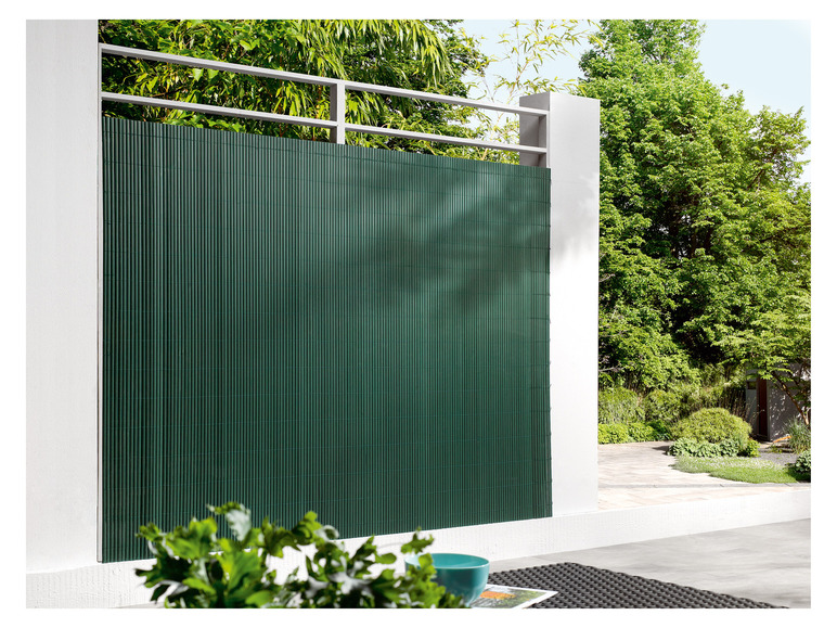 Gehe zu Vollbildansicht: LIVARNO home Sichtschutzmatte, mit Bambusoptik, 200 x 150 cm - Bild 2