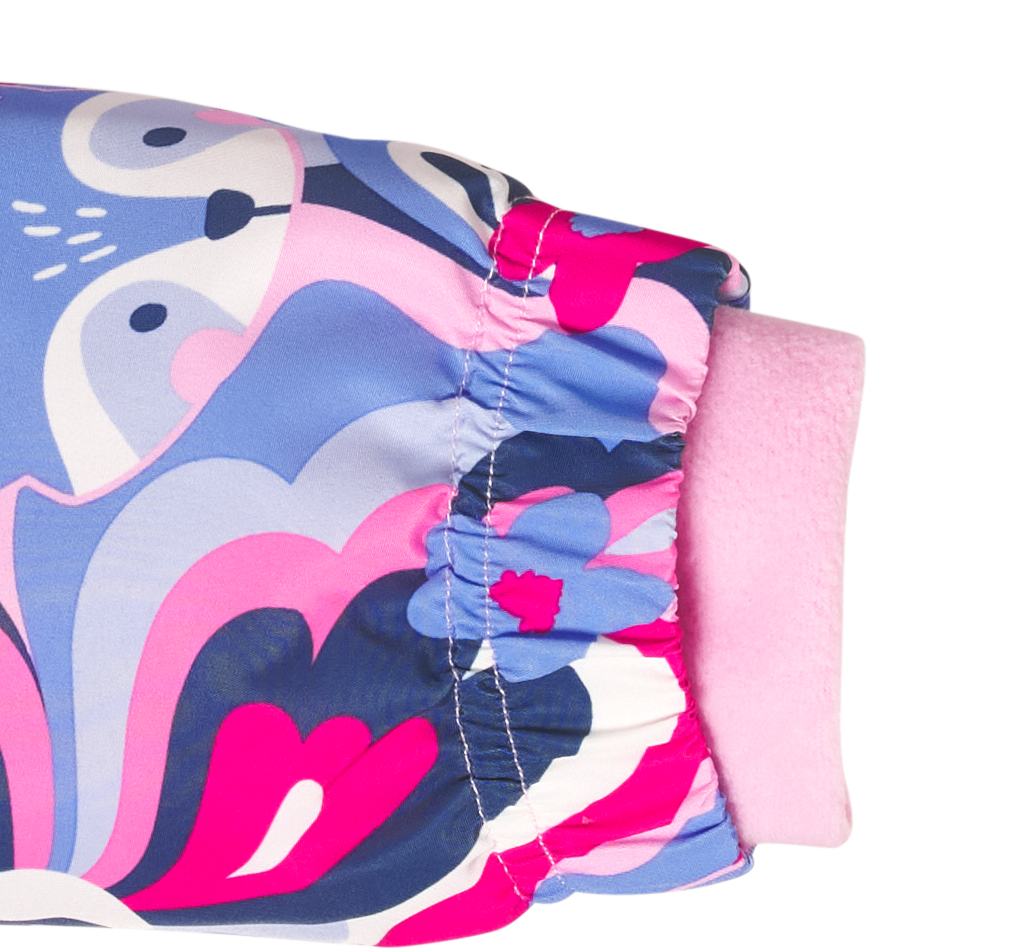 LUPILU® Kleinkinder Schneejacke (gemustert/rosa, 110/116) – Bild 4 von 4
