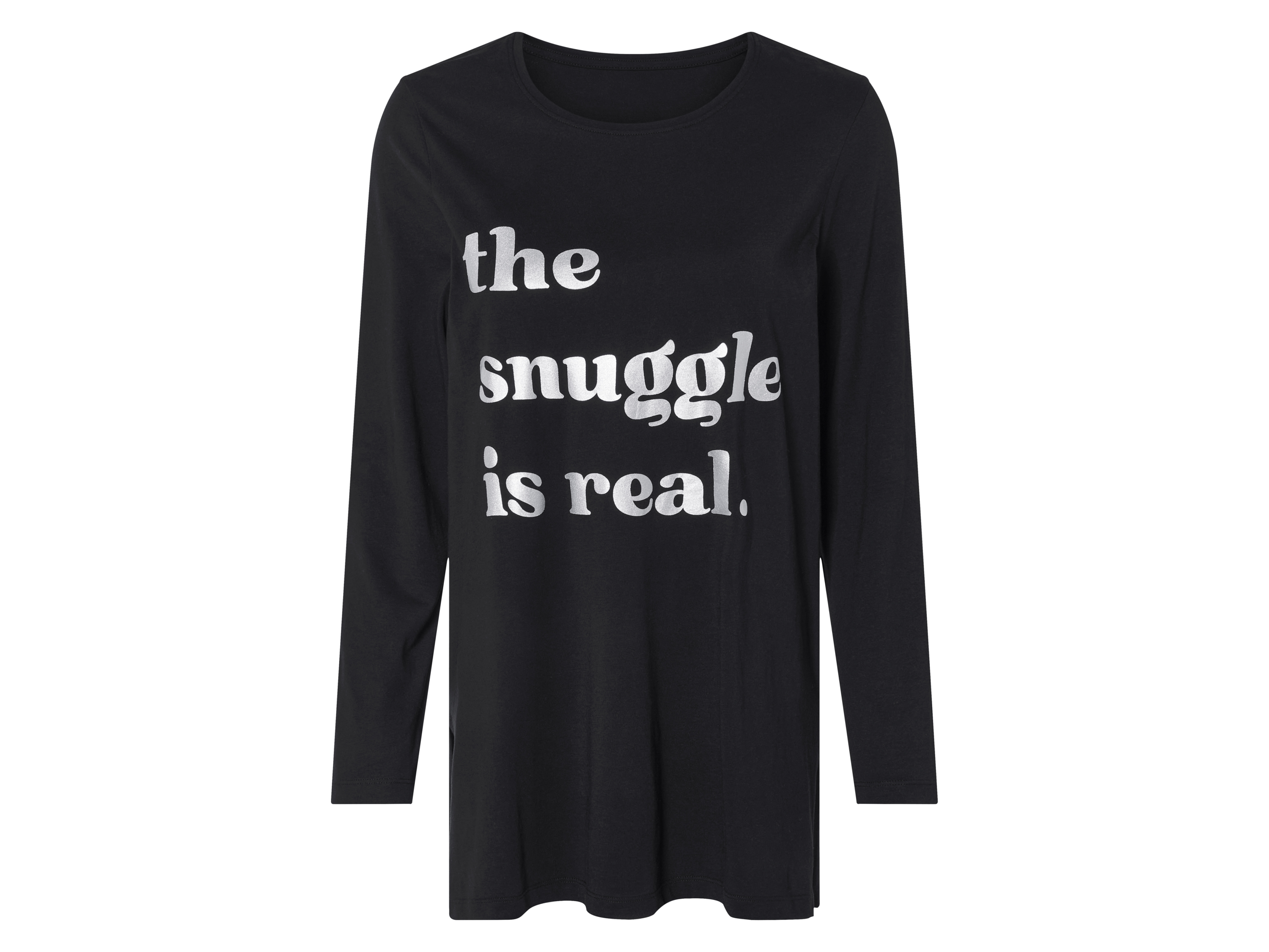 ESMARA® Damen Pyjama, angenehmer Tragekomfort (Schwarz, XS(32/34))