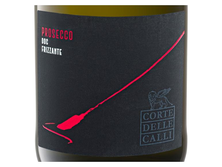 Flasche Prosecco DOC Frizzante von Corte delle Calli.