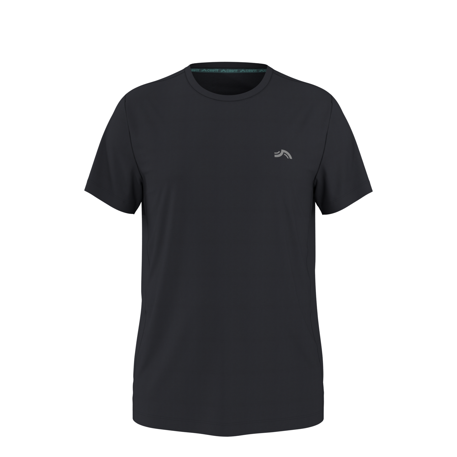 CRIVIT Herren Funktionsshirt (Schwarz, S (44/46))""