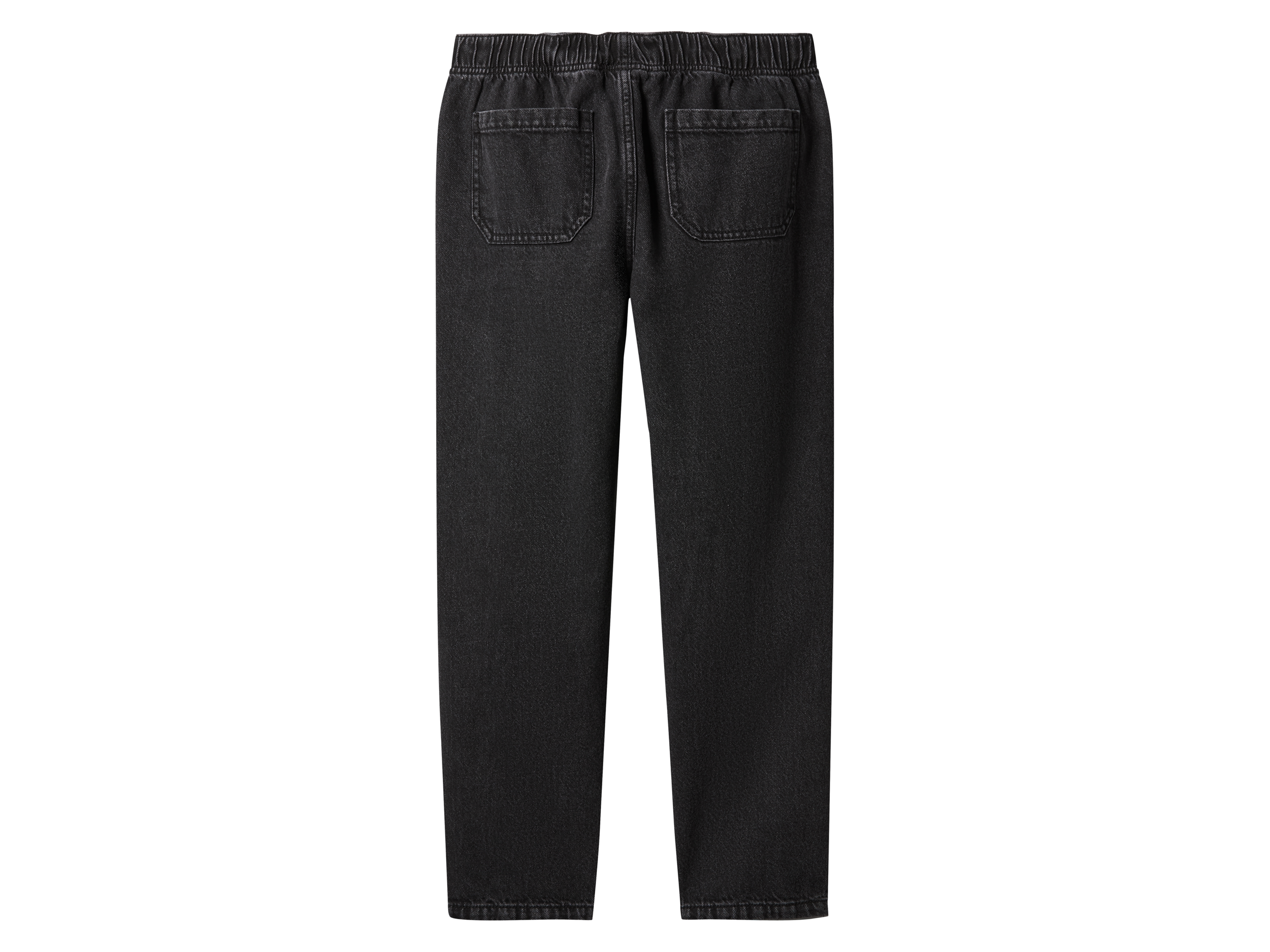 Thumbnail - esmara® Kinder Denimjogger, aus reiner Baumwolle (Dunkelgrau, 134/140)""