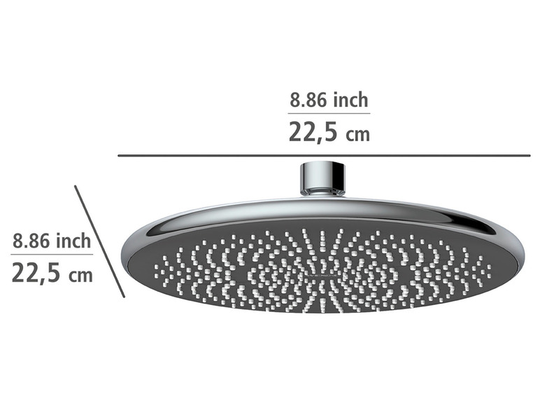 Gehe zu Vollbildansicht: Wenko Regenduschkopf »Watersaving«, Ø 22,5 cm - Bild 7