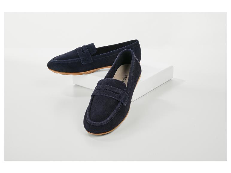 Damen Premium-Lederslipper