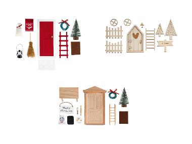 LIVARNO home Wichteltür Deko-Set