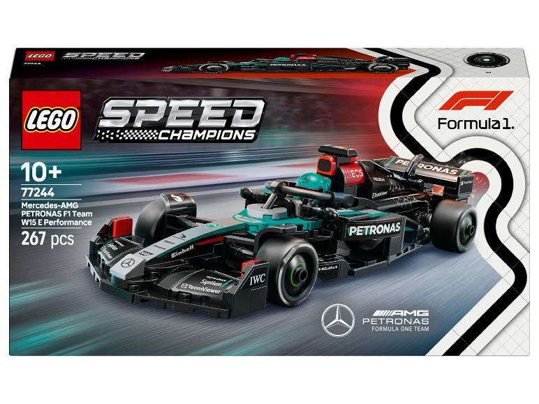 LEGO Speed Champions Mercedes-AMG F1 W15 E Performance Set, 267 Teile.