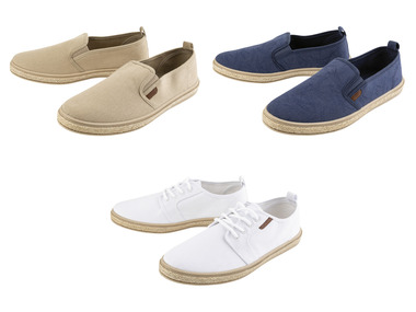 LIVERGY® Herren Freizeitschuhe im Bast-Look