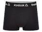 Schwarze Reebok Boxershorts mit weißem Logo-Gummibund