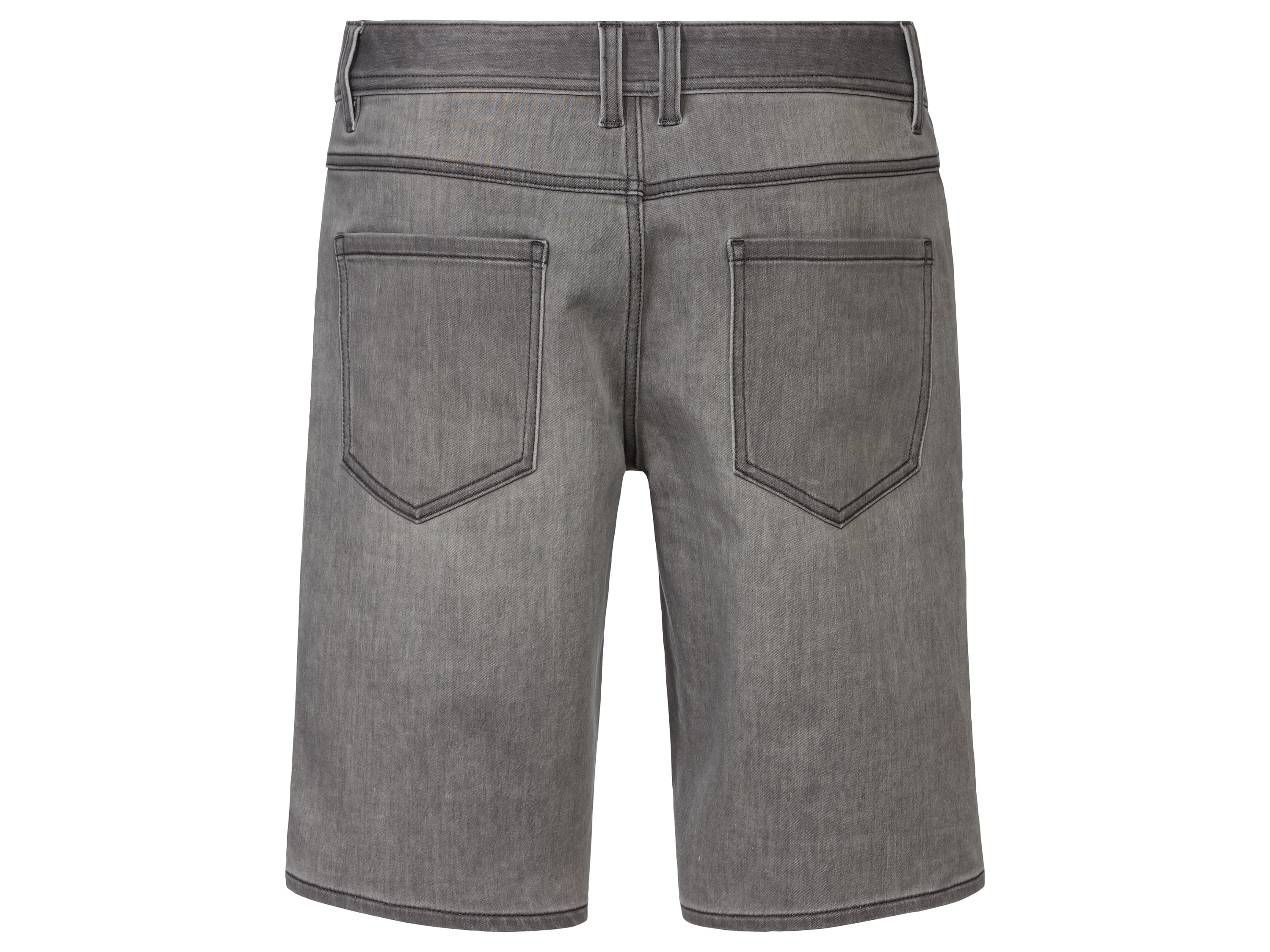 Thumbnail - LIVERGY® Herren Bermuda Sweatdenim (Hellgrau, 50)