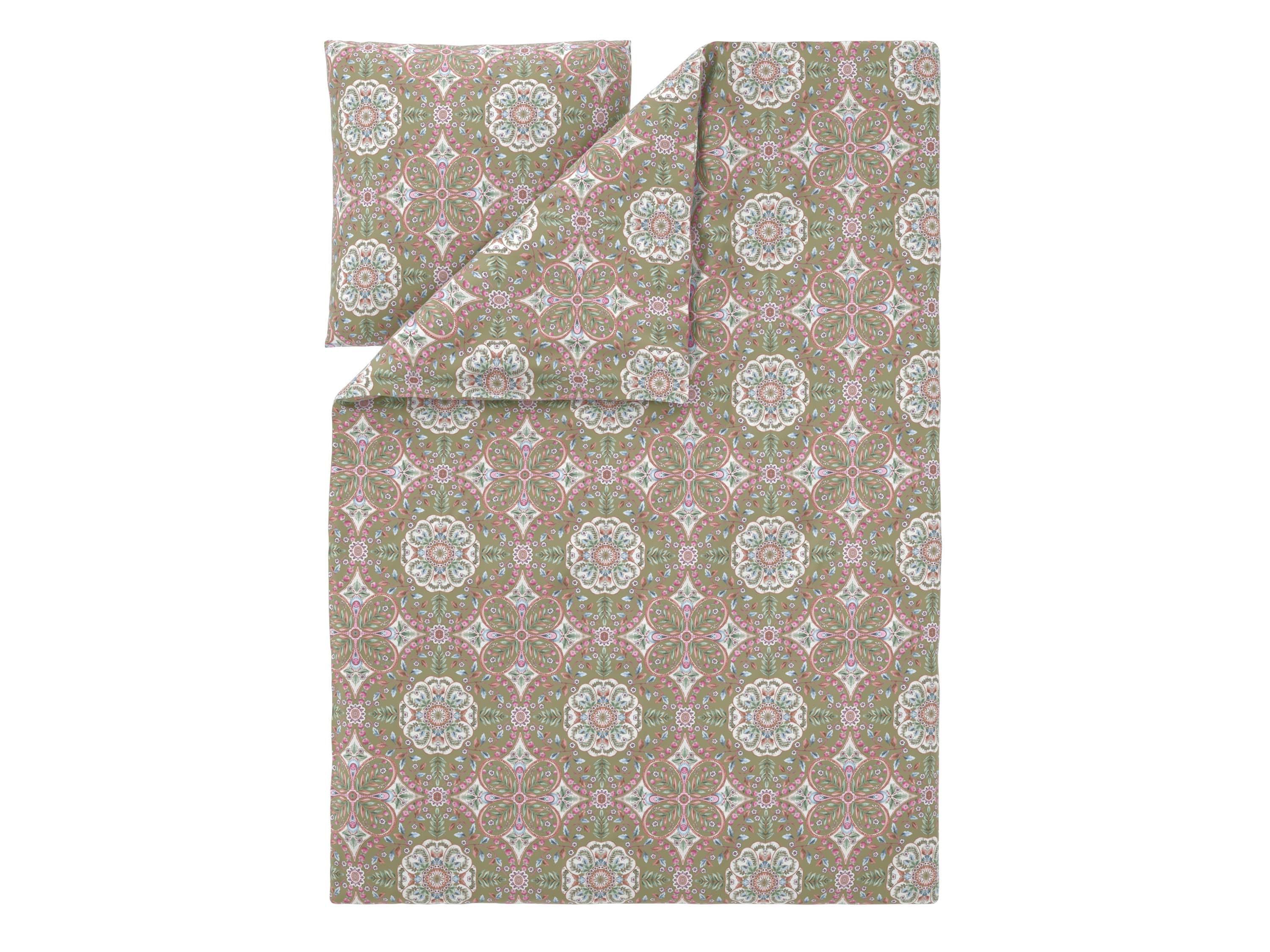 LIVARNO® Satin-Bettwäsche, 135 x 200 cm (Ornamente)