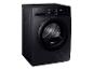 SAMSUNG Trockner DV-9EDG52A0ABEG in elegantem Schwarz mit Heatpump Technology.