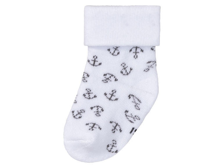 Gehe zu Vollbildansicht: lupilu® Baby Socken, 3 Paar, mit hohem Bio-Baumwollanteil - Bild 3